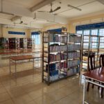 inside Nguyen Trai school's library