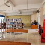 inside Nguyen Trai school's library